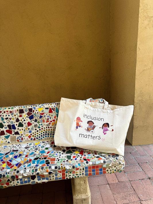 Inclusion Matters Jumbo Tote