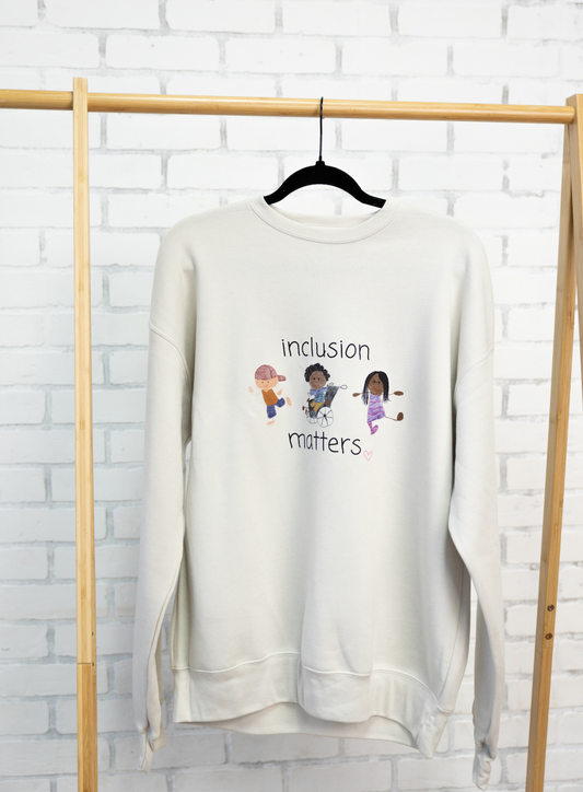 Inclusion matters crewneck - Adult